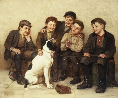 In Good Hands by John George Brown