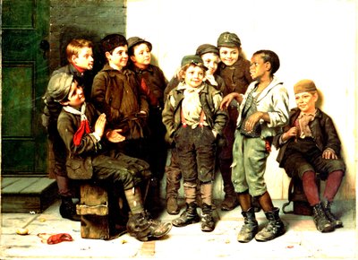 The Street Dance by John George Brown