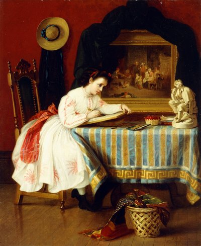 The Young Artist by John George Brown