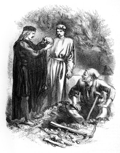 Hamlet by John Gilbert