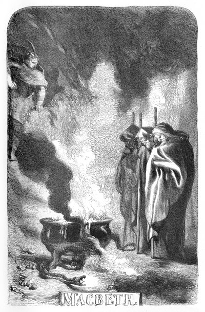 Macbeth by John Gilbert
