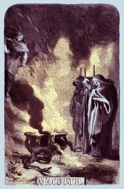 Macbeth by John Gilbert