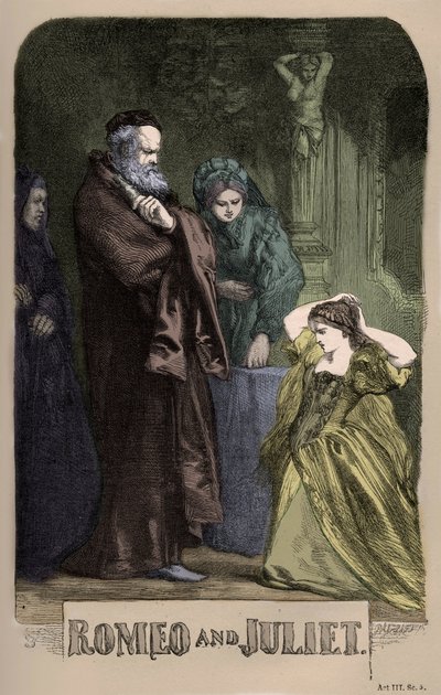Romeo and Juliet by John Gilbert