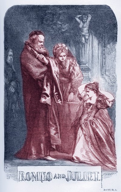 Romeo and Juliet by John Gilbert
