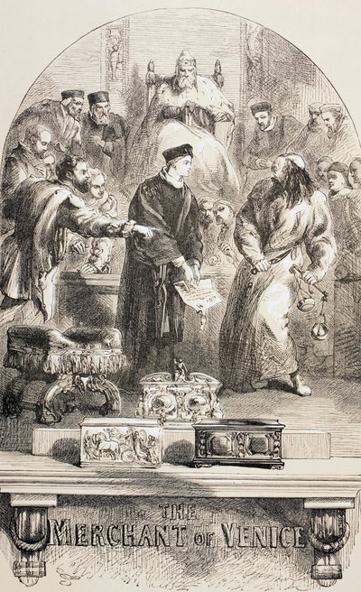 The Merchant of Venice by John Gilbert