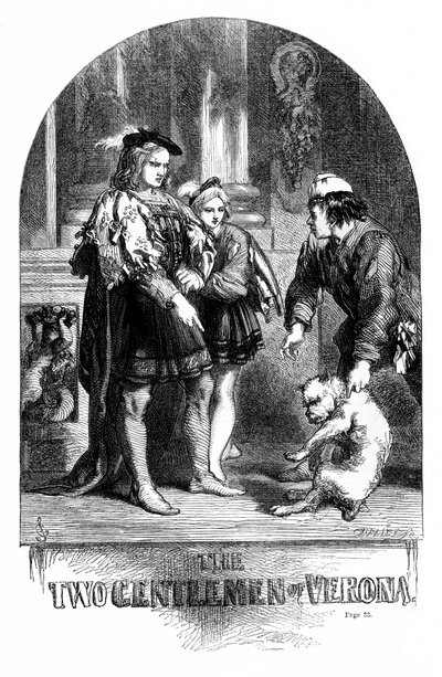Two Gentlemen of Verona by John Gilbert