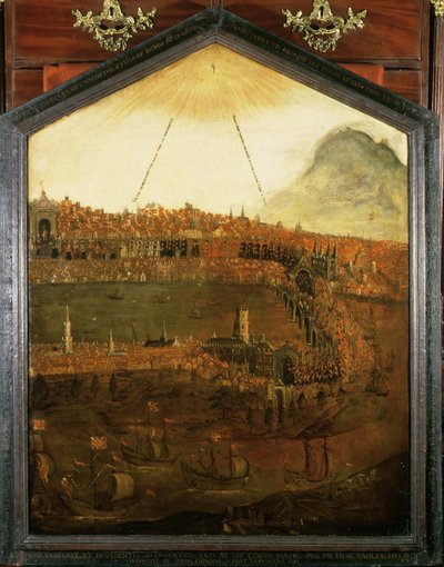 View of London by John Gipkyn