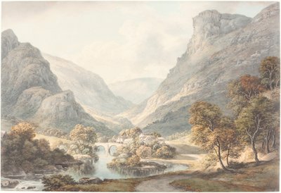 A View of Dovedale by John Glover