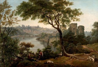 Chepstow Castle, Monmouthshire by John Glover