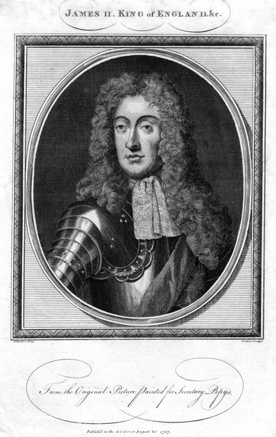 King James II of England by John Goldar