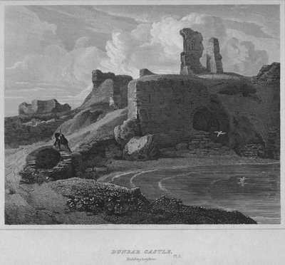 Dunbar Castle, Haddingtonshire by John Greig