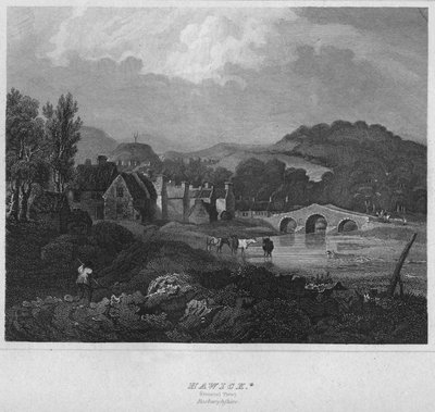 Hawick, General View, Roxburghshire by John Greig