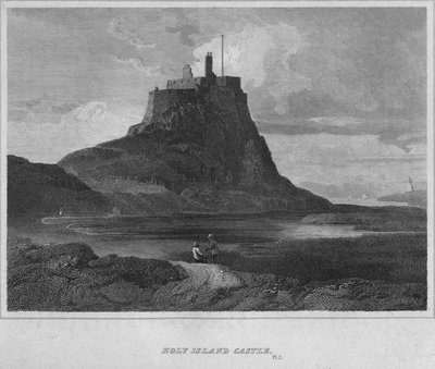 Holy Island Castle, 1814 by John Greig