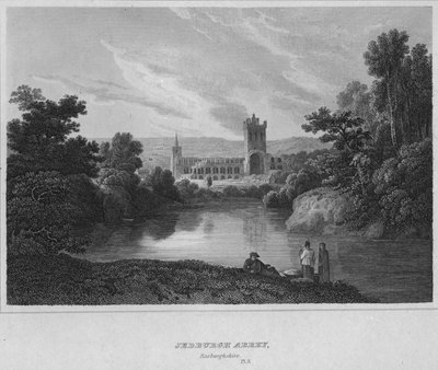 Jedburgh Abbey, Roxburghshire, 1814 by John Greig