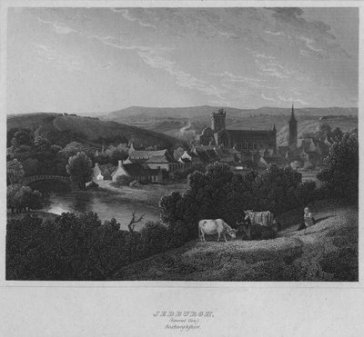 Jedburgh, General View. Roxburghshire by John Greig