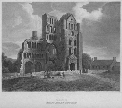 Remains of Kelso Abbey Church by John Greig
