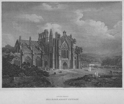 South Front - Melrose Abbey Church by John Greig