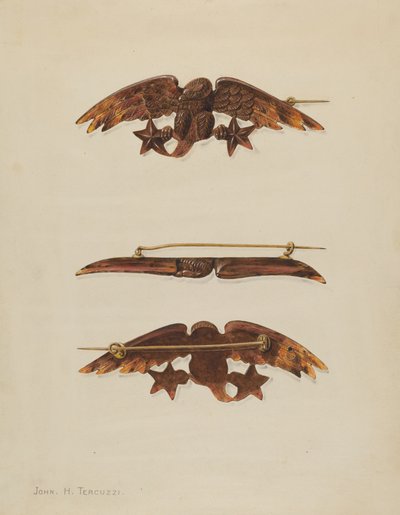 Brooch by John H. Tercuzzi