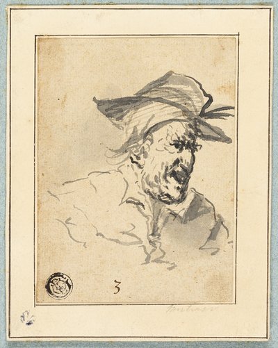 Character Sketch by John Hamilton Mortimer