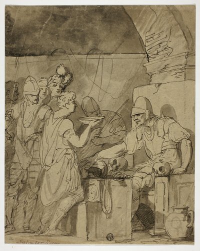 Soldiers Refreshing Themselves by John Hamilton Mortimer