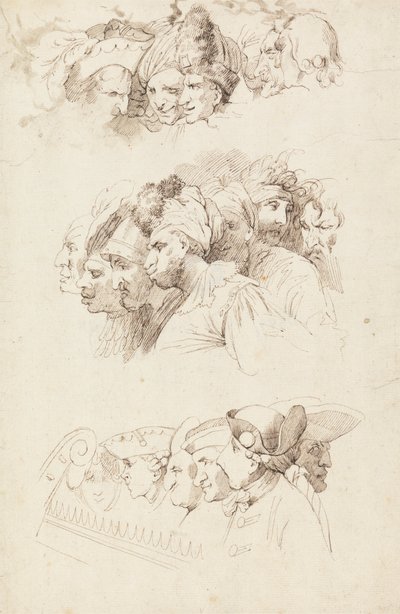 Studies of Groups of Heads by John Hamilton Mortimer