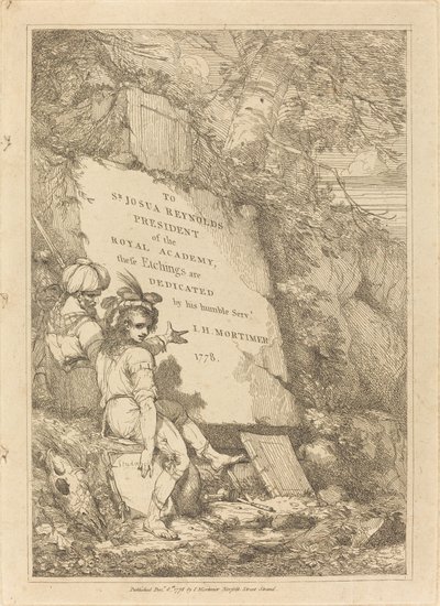 Title Page by John Hamilton Mortimer