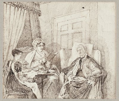 Interior scene by John Harden
