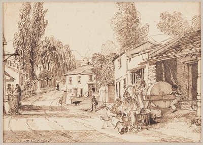 Marketplace, 1825 by John Harden