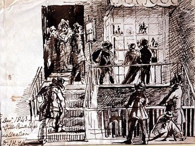 McGills Print Shop, Edinburgh by John Harden