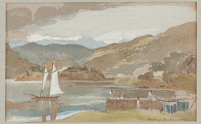 Sailing on Windermere, 1810 by John Harden