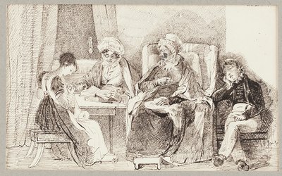 Sick and resting, 1824 by John Harden