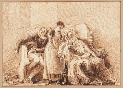 Sickness, 1830 by John Harden