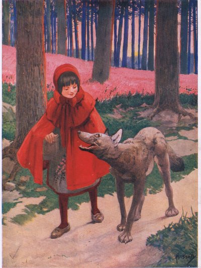 Little Red Riding Hood by John Hassall