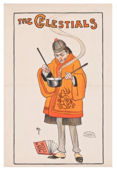 "The Celestials" / J. Hassalls / Poster, 1895-1899 by John Hassall