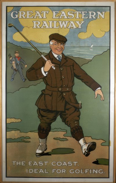 The East Coast, Ideal for Golfing by John Hassall