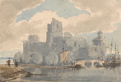 Castle on the Sea Coast by John Henderson