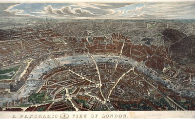 Panoramic view of London by John Henry Banks