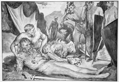 The Death of Beowulf by John Henry Frederick Bacon