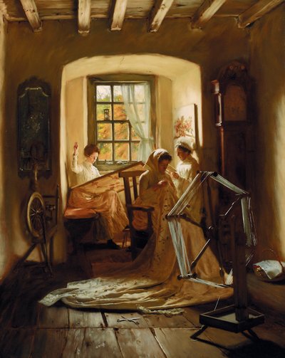 A Peaceful Art by John Henry Lorimer
