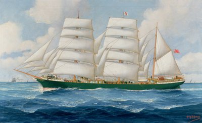 The Barque Kilmeny by John Henry Mohrmann