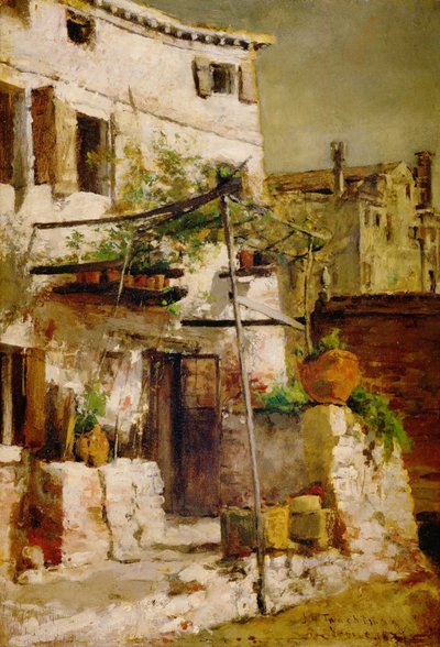 A Venetian Scene by John Henry Twachtman