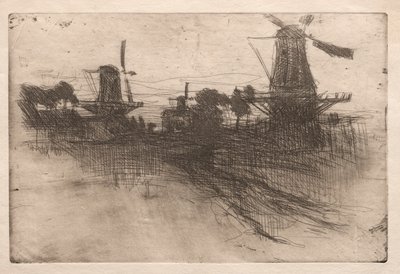 Evening, Dordrecht by John Henry Twachtman
