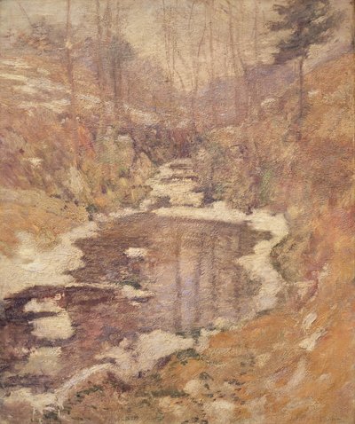 Hemlock Pool by John Henry Twachtman