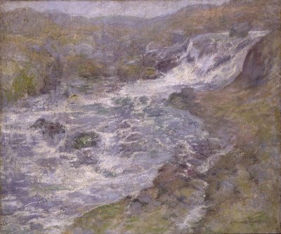 The Torrent by John Henry Twachtman