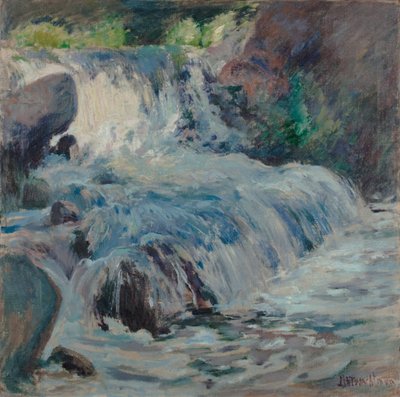 The Waterfall by John Henry Twachtman