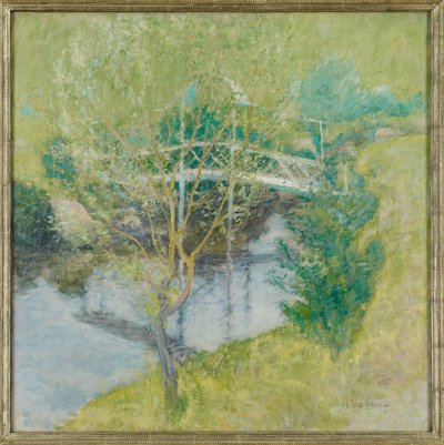 The White Bridge by John Henry Twachtman