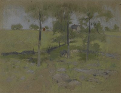 Three Trees, c.1888-95 by John Henry Twachtman