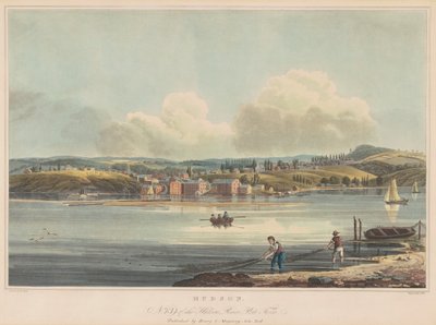 Hudson by John Hill, after William Guy Wall