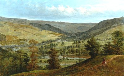 Cragg Vale & Stocks Hall from Broadbottom by John Holland