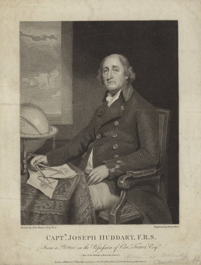 Captain Joseph Huddart by John Hoppner